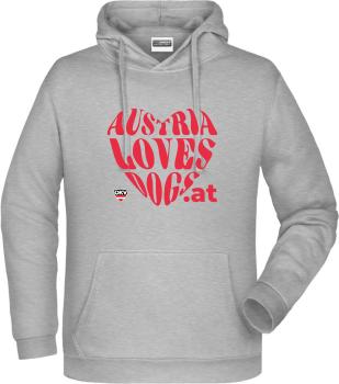 Kaputzensweater Herren- Austria Loves Dogs