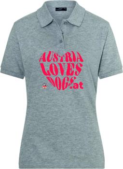 Poloshirt Damen- Austria Loves Dogs